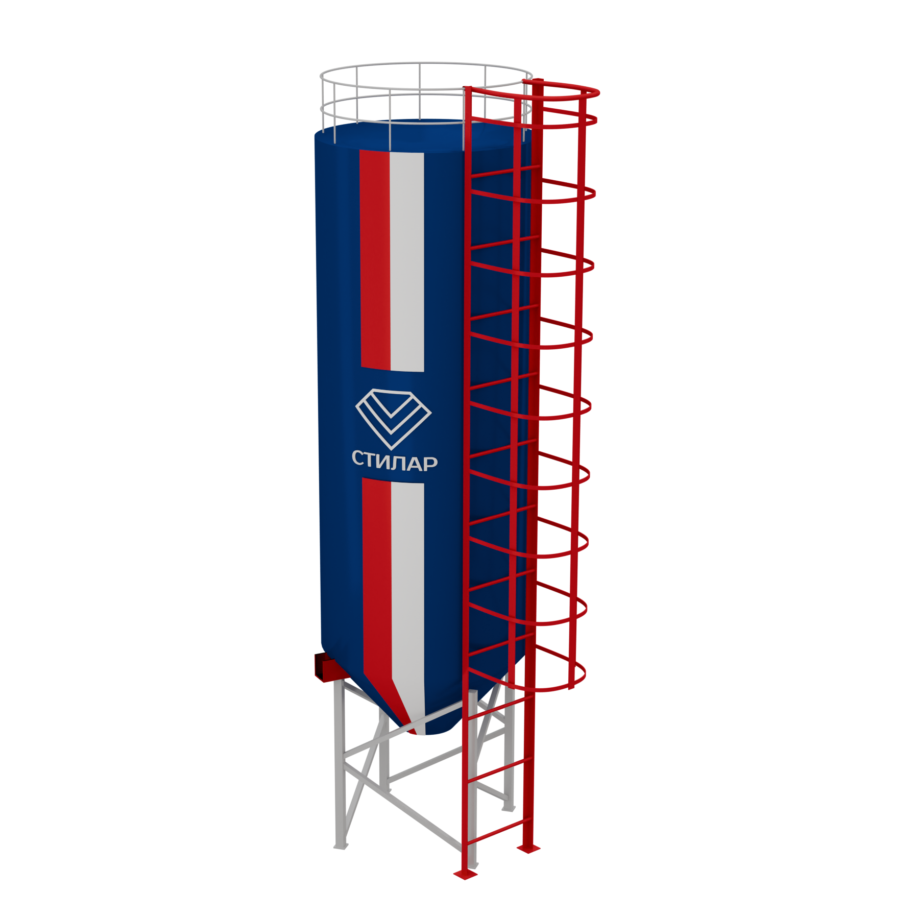 Цельносварный силос  150 м³ от производителя