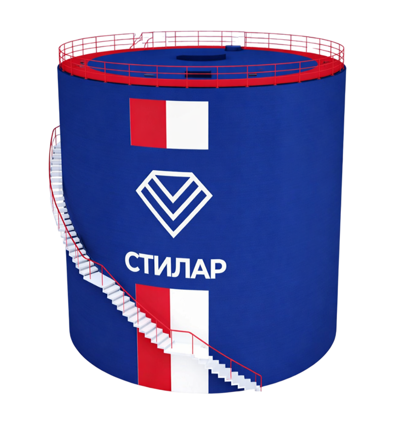 Цельносварной резервуар РВС для мазута 100 м³ от завода-производителя